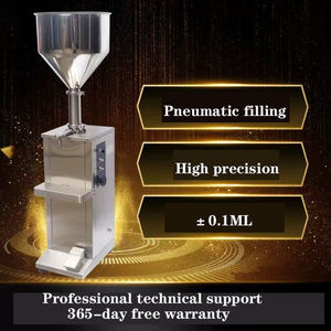Máquina Llenadora de Crema Líquida Neumática Doble Profesional SINOBIZ, de Cabezal Único Dosificador Pequeño para Envasado de Bebidas en Vidrio - Product Image 4
