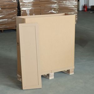 Caja de cartón para embalaje de TV LCD, resistente, reforzada, para almacenamiento, logística, maquinaria, entrega urgente - Product Image 3