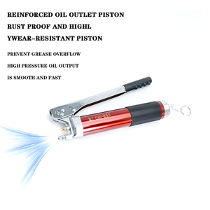 Pistola de Engrase <span class=keywords><strong>Manual</strong></span> de Alta Presión de 900cc, Resistente, para Mantenimiento de Vehículos y Equipos - Product Image 2