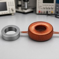 Noyau toroïdal en acier au silicium de type divisé pour un bobinage facile, alimentation de commutation pour applications de communication