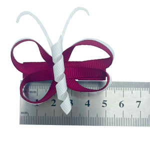 E-Magic Vente en gros Ruban gros-grain de haute qualité <span class=keywords><strong>pour</strong></span> filles et enfants, mignon et doux, 5 cm, nœud avec pince, accessoires <span class=keywords><strong>pour</strong></span> cheveux, <span class=keywords><strong>coiffure</strong></span> DIY - Product Image 4