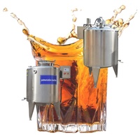 Machine de pasteurisation de lait à haute efficacité, cuve de fermentation, de chauffage et de mélange pour jus, confiture et vin