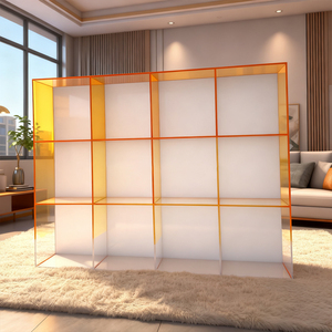 Thời trang Sản xuất Acrylic hiển thị đứng tùy chỉnh màu acrylic hiển thị giá cao cấp acrylic hiển thị tủ - Product Image 1