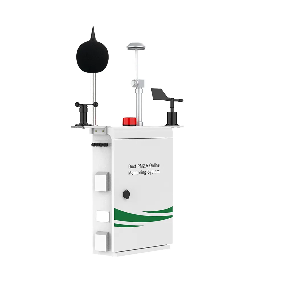 Alat pemantauan kualitas udara, untuk PM 2.5 PM 10 CO SO2 NO2 O3 detektor sistem gas VOC AQM pengukur polusi udara