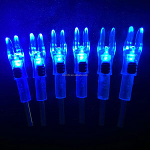 HT Bulk Wholesale Lot de 6 pointes de flèche LED lumineuses, brillent 48 heures, étanches, pour arbalètes, arcs classiques et arcs à poulies, pour la chasse - Product Image 5