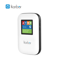 Enrutador Karbor 4G LTE, módem de bolsillo móvil de 150Mbps, compatible con enrutador Wifi inalámbrico de 2,4G, 4G Lte con ranura para tarjeta Sim