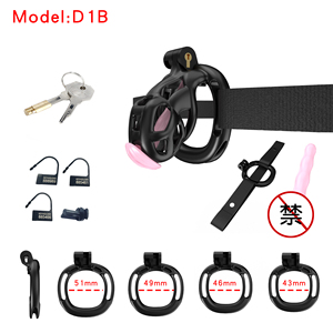 Новинка, пригодная для ношения клетка целомудрия, высококлассная розовая клетка для петуха с катетером, подсветка для долговременной носки - Product Image 5