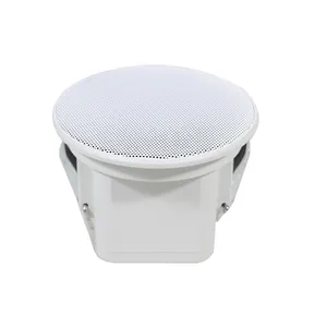 T Indoor Plafond 2.5/3 Inch Mini Conferentie Audio Speaker Pa Mount Plastic Plafond Speaker