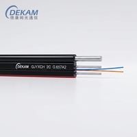 Cable Blindado Monomodo de 2 Hilos GJYXCH de Alta Calidad para Instalación en Ductos Exteriores y Autoportante Aérea, Red de Alta Velocidad