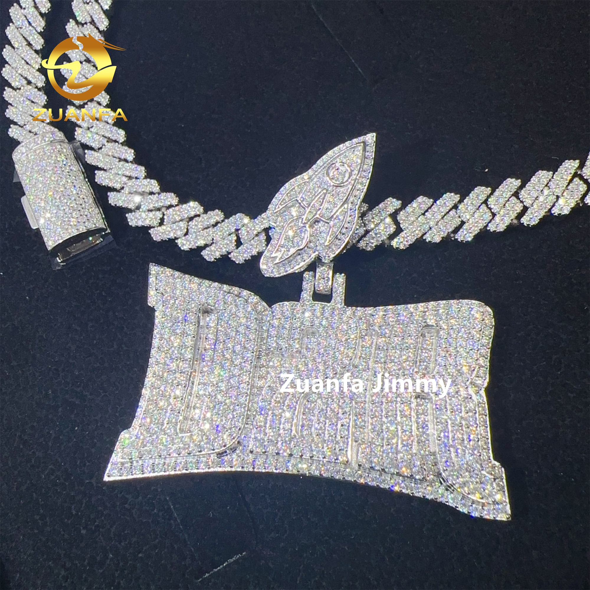 chains for men with pendant pass diamond tester