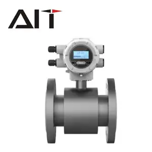 Remote Type Smart Electromagnetic Flowmeter Hastelloy C 4-20mA IP68 Hart Low Conductivity Chinese Supplier