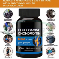 VitaSpring Santé Os Articulaire Collagène MSM Comprimés Halal Supplemnets Msm Glucosamine Chondroïtine Comprimés