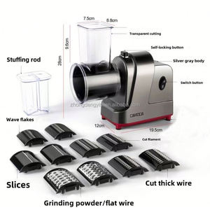 Multi-Functional Electric <b>Vegetable</b> <b>Cutter</b> for Home and Restaurant Use 220V Motor for Fruit Processing Plant New and Used - Product Image 5