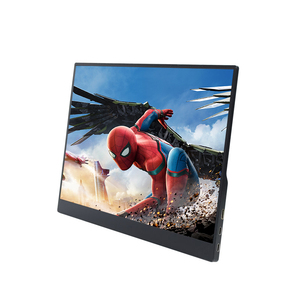 15.6 pouces Portable USB Type C moniteur d'ordinateur portable 1080P double écran LED Extender noir IPS 1 Ms haut-parleur intégré 60Hz Compatible PS4 - Product Image 4