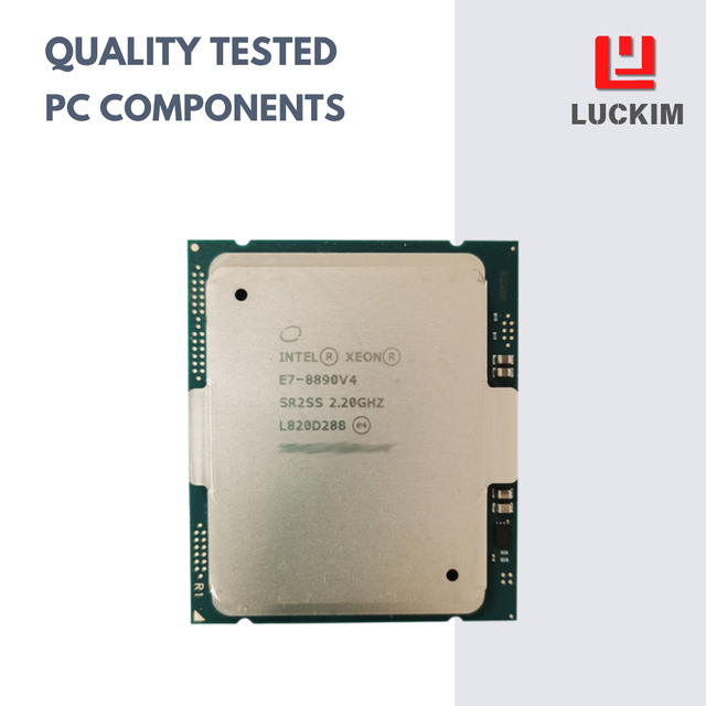 E7-8890V4 24-Core 48-Thread Server CPU 2.2-3.4GHz 60MB Cache LGA2011 165W
