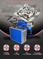 Machine de marquage laser à fibre portable mini 20W 30W Raycus Max IPG Mopa à chemin de lumière manuel