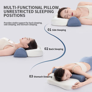 Almohada de Espuma Viscoelástica <span class=keywords><strong>Cervical</strong></span> con Soporte para el Cuello, Transpirable, Ecológica, con Logotipo Personalizado - Product Image 5
