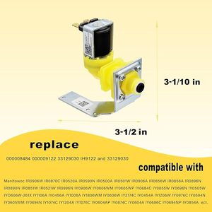 Pièces de rechange de haute qualité pour réfrigérateurs et congélateurs 000009122 000008484 33129030, <span class=keywords><strong>Kit</strong></span> de valve d'entrée d'<span class=keywords><strong>eau</strong></span> pour machine à glaçons IH9122 - Product Image 3