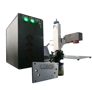 Raycus JPT Brand Metallic Printer Fiber Laser Marking Machine 100W For Metal Name Necklace Jewelry Cutting And Graving