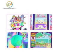 Nouveau modèle 2026 : Machine de jeu interactive à roue tournante à monnayeur avec distribution de tickets pour enfants