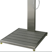 Ensemble de colonne de douche extérieure en acier inoxydable Offre Spéciale support de piscine de jardin autoportant douche extérieure de pluie