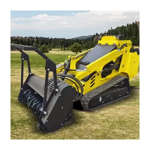 Meilleure vente au Canada chargeuse forestière skidsteer 18kW 400kg chargeuse compacte