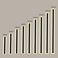 Lampes murales LED extérieures étanches : Éclairage extérieur IP65 pour la maison, le jardin moderne, la véranda et les escaliers, lampe décorative