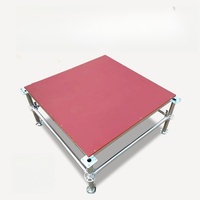 Scène en aluminium à montage rapide pour mariages, concerts, écoles, hôtels et petits événements - Conception pliable