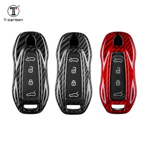 T-carbon sợi carbon xe <span class=keywords><strong>Key</strong></span> trường hợp bìa phù hợp cho pogio năng lượng mới xe <span class=keywords><strong>Key</strong></span> Bìa phụ kiện nội thất - Product Image 6