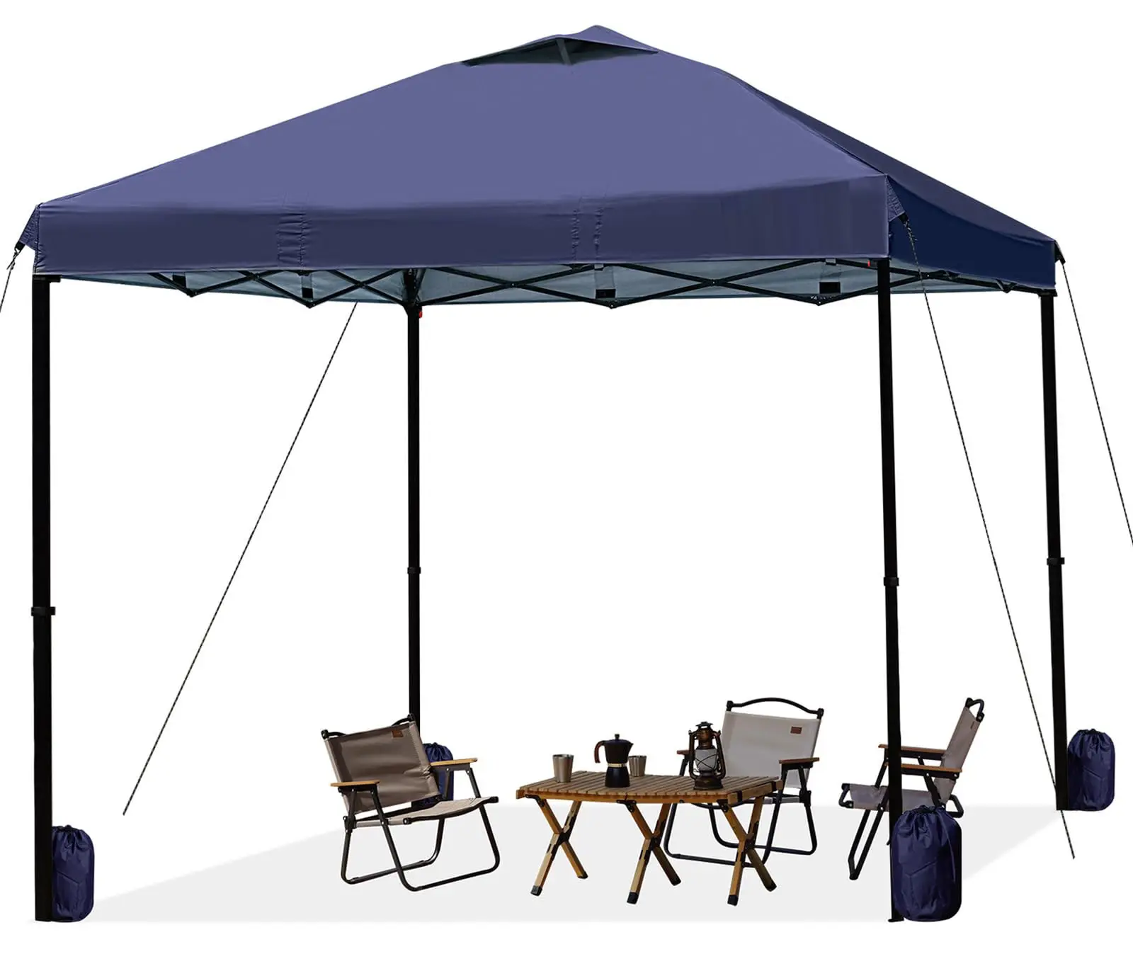3X3X3M Hexangon Tent Outdoor Luxe Reclame Vakbeurs Bruiloft Glamping Opvouwbare Tent Tuinhuisje Carport Tent