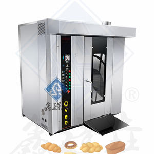 Hochwertiger Lieferant Made in China 16/Tabletts Gewerblicher Pizza ofen 50 kg Gas-/Elektro-/Diesel-Drehrohrofen - Product Image 2