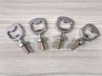 Ouvre-bouteille en métal à visser, insert en alliage de zinc, accessoire de quincaillerie pour ouvre-bouteille à vin DIY avec manche en bois