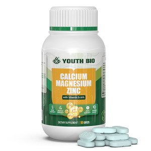 Tabletas de Superalimentos con Calcio, Magnesio y Zinc, Nutrición Diaria, D3 K2, Probadas en Laboratorio <span class=keywords><strong>para</strong></span> Adultos, Etiqueta Privada OEM, Listas <span class=keywords><strong>para</strong></span> Enviar, 90 Tabletas - Product Image 1