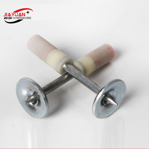 <span class=keywords><strong>Pince</strong></span> à tube <span class=keywords><strong>en</strong></span> acier isolée à tête plate de 1 pouce, <span class=keywords><strong>en</strong></span> forme de L, avec clou lisse, ignifuge, mini clou rond - Product Image 3