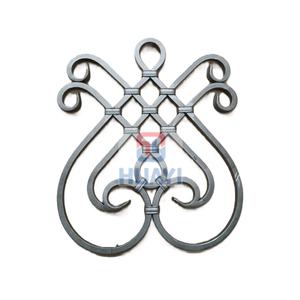 Huayi moderne élégant artistique plateau de fleurs en fer forgé pour portes et escaliers résistant à l'eau et durable - Product Image 2