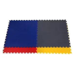 Modular Portable Workshop Warehouse Anti Slip Floor Luxury Vinyl Plastic Interlocking Pure PVC Floor Tile