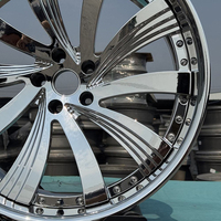 17 18 19 20 pouces 5*114.3 5*120 assiette profonde 2 pièces jantes de voiture forgées jantes de performance de course pour BMW E36 E39 E90 F30 jantes de voiture