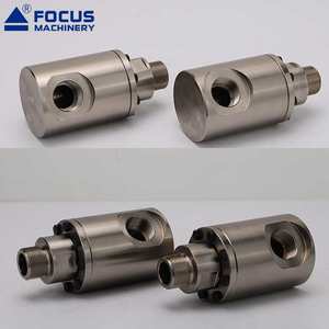 Ротационный соединитель для автомойки DN25 100 бар 70 градусов высокого давления из нержавеющей стали 90 °   Поворотный соединитель для очистки трубопроводов - Product Image 5