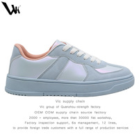 Baskets Chunky Rétro pour Femme Tiyo K5001, en Toile Rouge à Carreaux, à Lacets, Semelle Intermédiaire en PVC, Semelle Amortie, Chaussures Décontractées pour la Marche