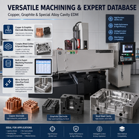 Machine de découpe par électroérosion à plaquettes rigides CNC D7150 à faible entretien avec système d'alarme automatique pour la fabrication de matrices