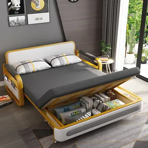 تصميم أريكة تأتي السرير multifuncional للطي النائم الأريكة العربة قابلة للتعديل أريكة لغرفة المعيشة للأثاث المنزل غرفة المعيشة الحديثة
