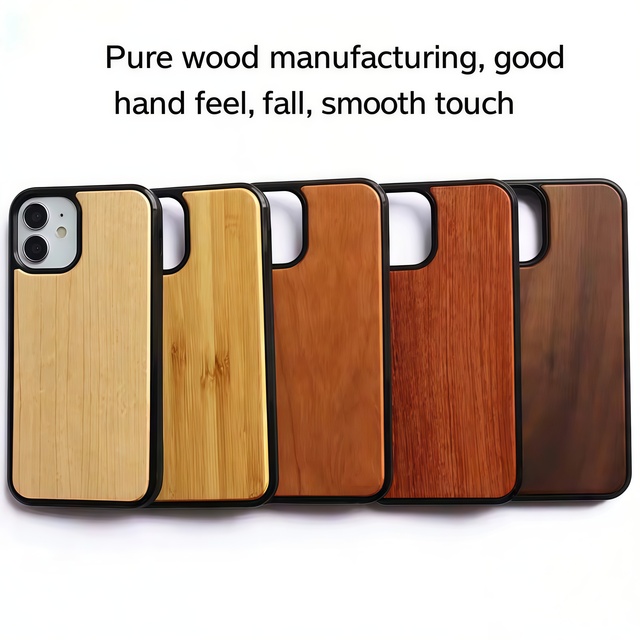 Laudtec Luxury Maple Business Design for IPhone17 Pro Mobile Phone Cases Bamboo & Wooden Shockproof Waterproof Durable Wholesale OEM/ODM/Private Label