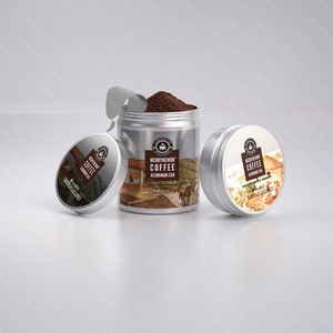 Latas Redondas de Metal de 150ml, 220ml, 250ml, Envases de Aluminio Vacíos con Tapa de Rosca para Alimentos y Café - Product Image 3