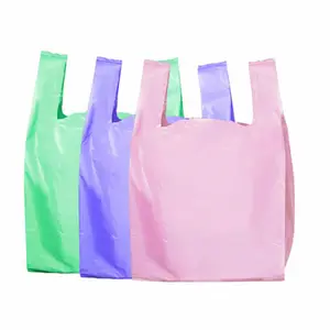 Plastic Bags With Logos Packaging Custom Plastic Shopping Bag Wholesale Packaging Biodegradable Plastic Bag Printing Manufacturing Packing Plastic Bags With Logo