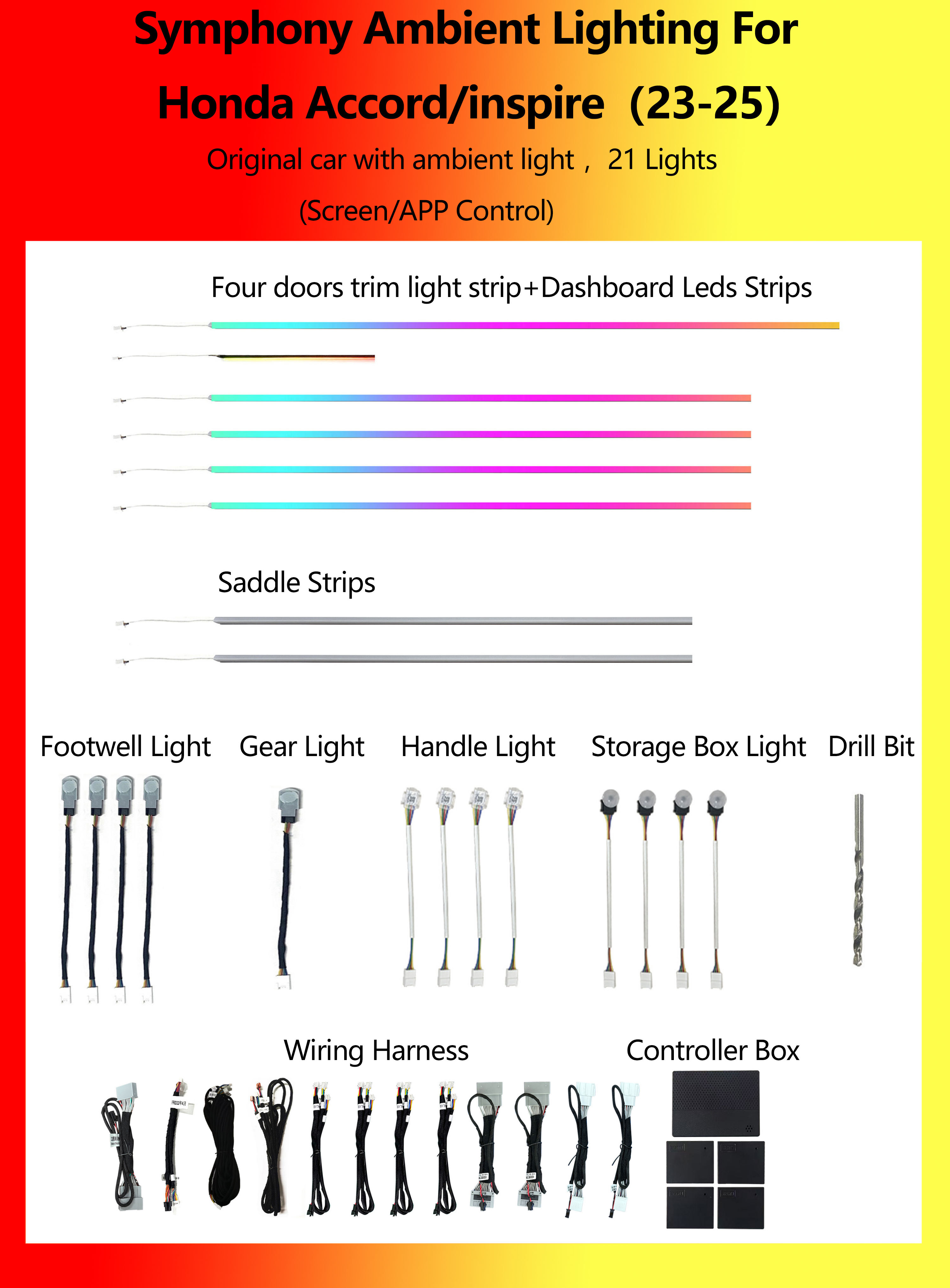 Honda Accord/Inspire Symphony 21  Lights