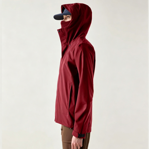 Ventes chaudes : Veste imperméable personnalisée pour <span class=keywords><strong>femme</strong></span> avec doublure, idéale pour le camping en montagne, la randonnée polyvalente, coupe-vent et imperméable pour homme - Product Image 2