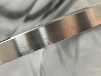 Règle en acier de découpe de qualité alimentaire, règle en acier pliable pour planche de découpe, lame de découpe nette pour boîte alimentaire