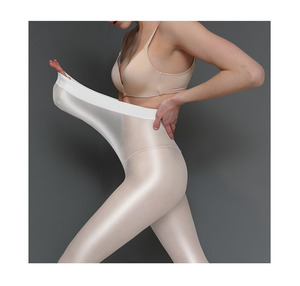 <span class=keywords><strong>Collant</strong></span> riflettenti alla moda di alta qualità 60D Plus Size <span class=keywords><strong>collant</strong></span> a olio lucido lucido Sexy da donna - Product Image 1