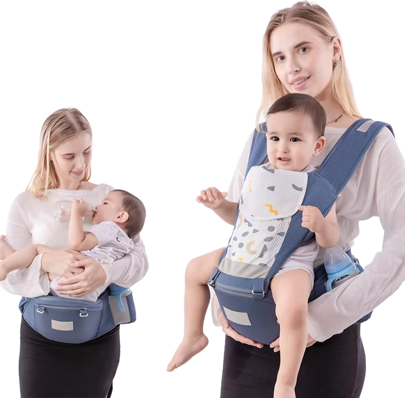 Baby Carrier with Hipseat Position Baby