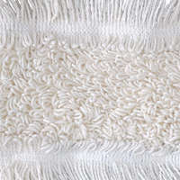 Tête de balai serpillère commerciale à boucles en coton et polyester, pour nettoyage moyen, Magic Tufted Mop Head